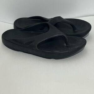 Hurley Men's Black Injection Step In Nonslip Flip-Flop Sandals Size 12